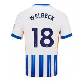 Brighton Danny Welbeck #18 Hemmakläder 2024-25 Kortärmad